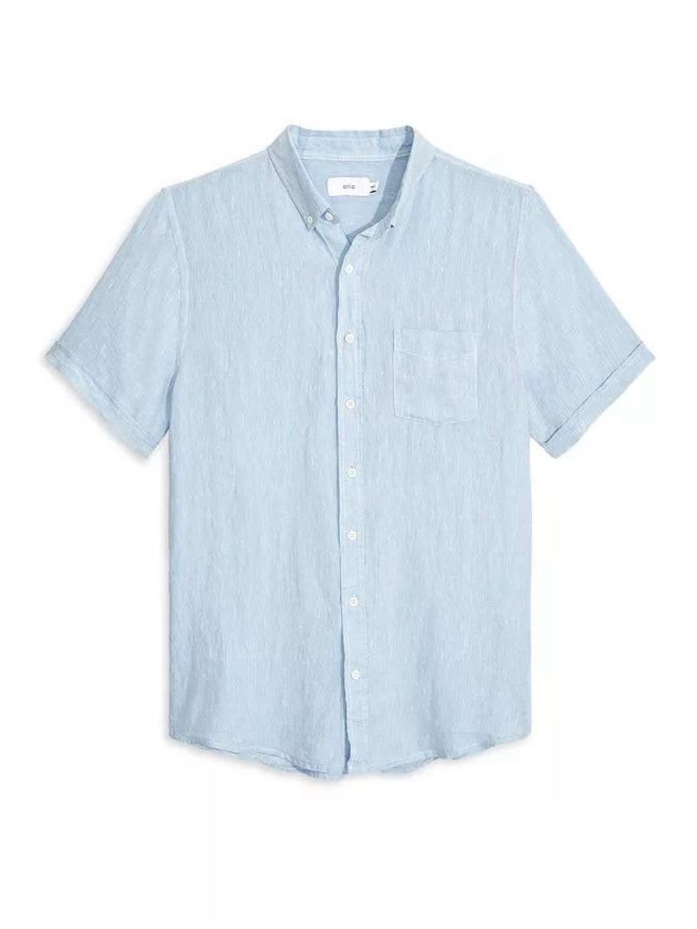 Onia Jack Air Linen Short Sleeve Shirt. Extra Large